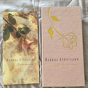 Barbra Streisand " Just For The Record". ( 4 cassette tapes and Booklet)
